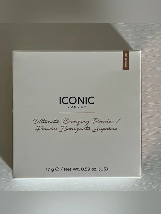ICONIC London Warm Bronze Compact with Gold Case