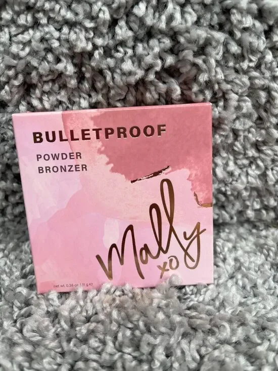 Mally XO Bulletfroof Powder Bronzer 3171 Deep Matte Finish 0.38 Oz Set Of 4