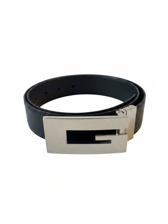 Gucci (Tim Ford era) Leather Belt with a Square G Buckle