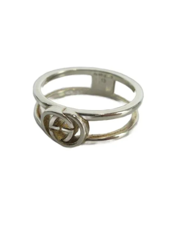 Gucci Ring Interlocking Silver