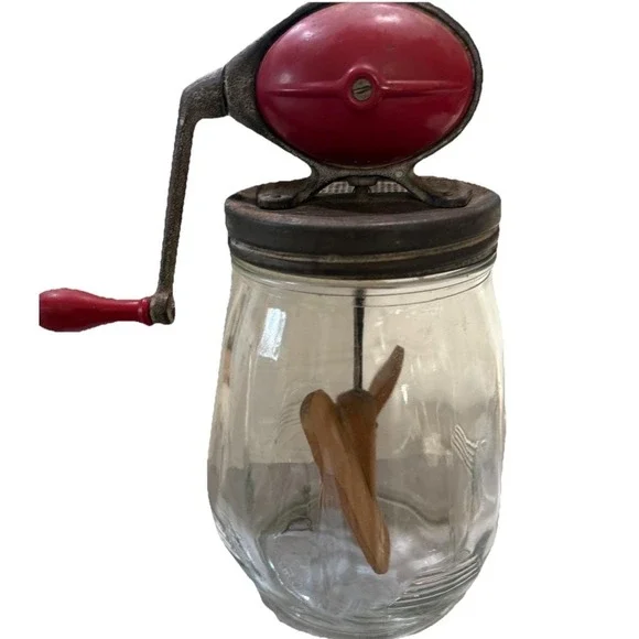 Antique‎ Dazey Kitchen Ware Butter Churn Cottagecore