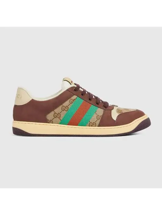 Gucci Screener GG Sneakers(PLEASE REQUEST YOUR SIZE BEFORE PURCHASING)