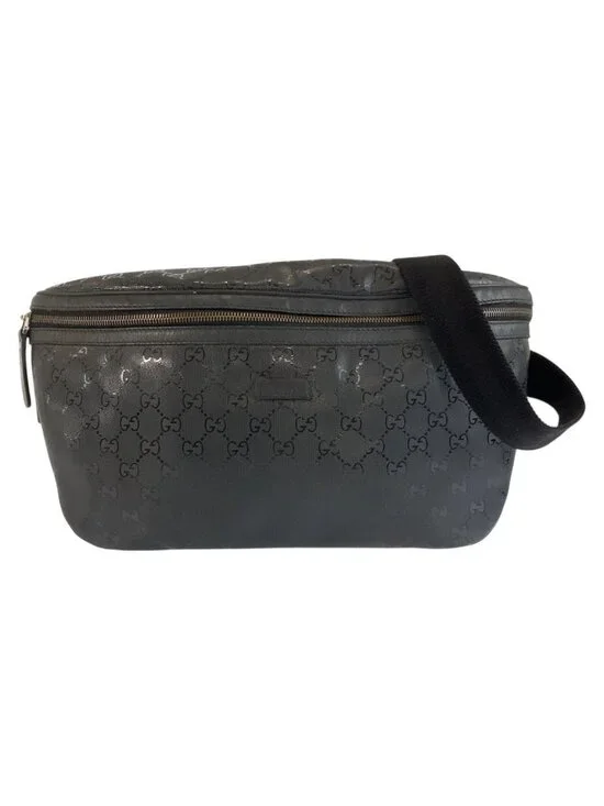 Gucci GG Supreme Black Belt