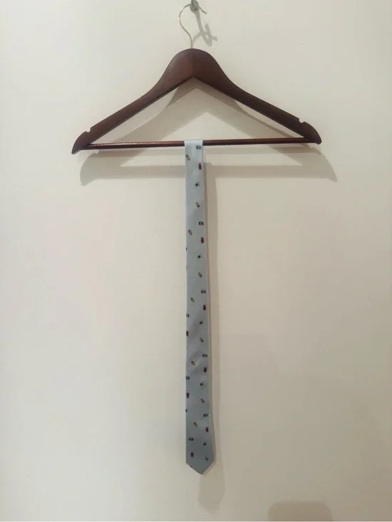 J. Crew 100% silk tie frm. Crew Cuts Almost vintage. NWT. Can wear as a belt! 🩵
