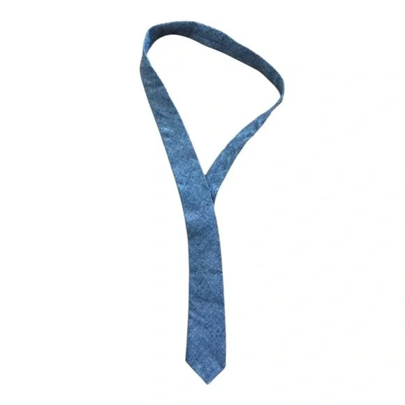4/$25 The Children’s Place Boys Neck Tie Blue Chambray One Size Adjustable