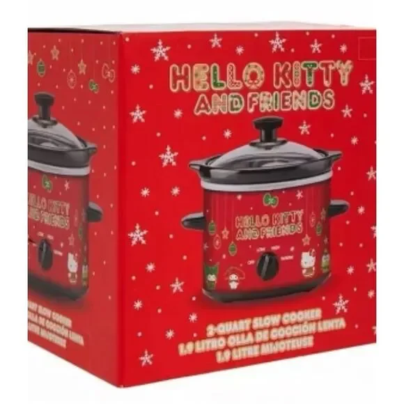 Red Hello Kitty & Friends Slow‎ Cooker