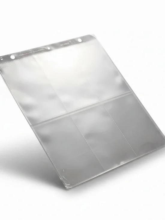 Clear  6 Pocket “Memory Protectors”-Transparent