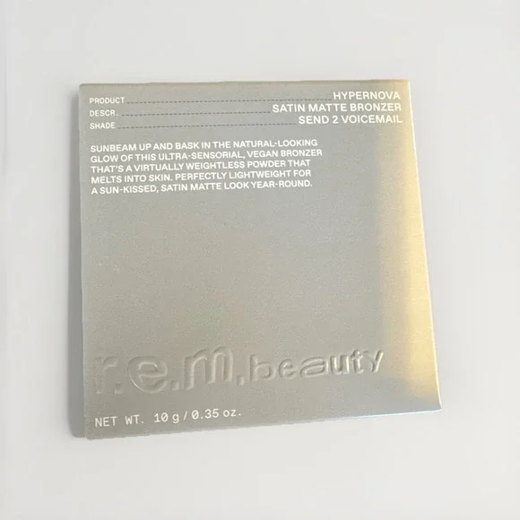 R.E.M. Beauty Hypernova Satin Matte‎ Bronzer - Send 2 Voicemail - NWOB 0.35oz