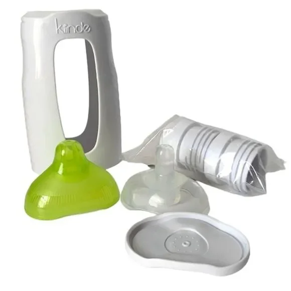 Kiinde Twist Squeeze Natural Baby Breast Milk Feeding Bottle Nipple Case Adapter