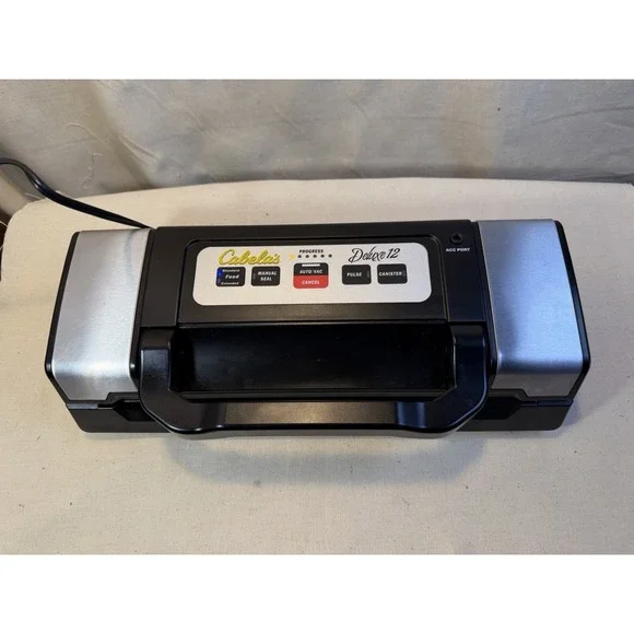 Cabela's Deluxe 12 Vacuum Sealer VS2786 Food Saver w/ Bag