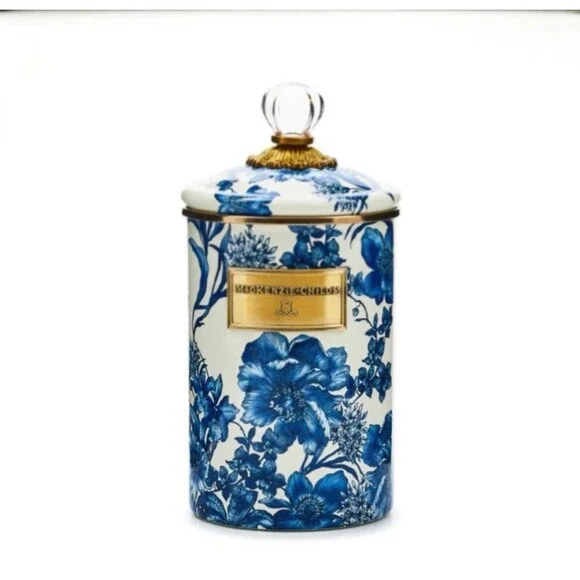 MacKenzie-Childs Royal English 1 Large Canister