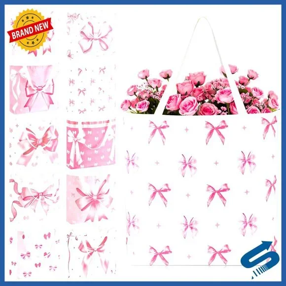 Canvas Tote Bag Large Reusable Shopping Book Club Gift Coquette Aesthetic