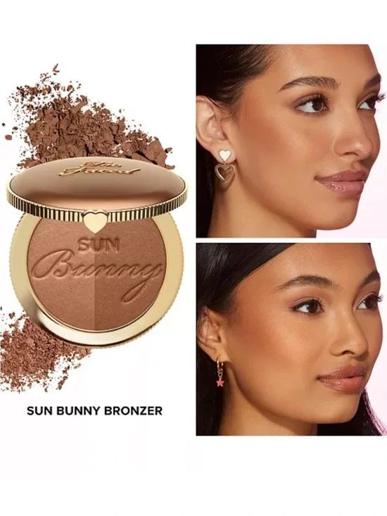 Too Faced Sun Bunny Radiant Duo Tone Bronzer - California Glow
