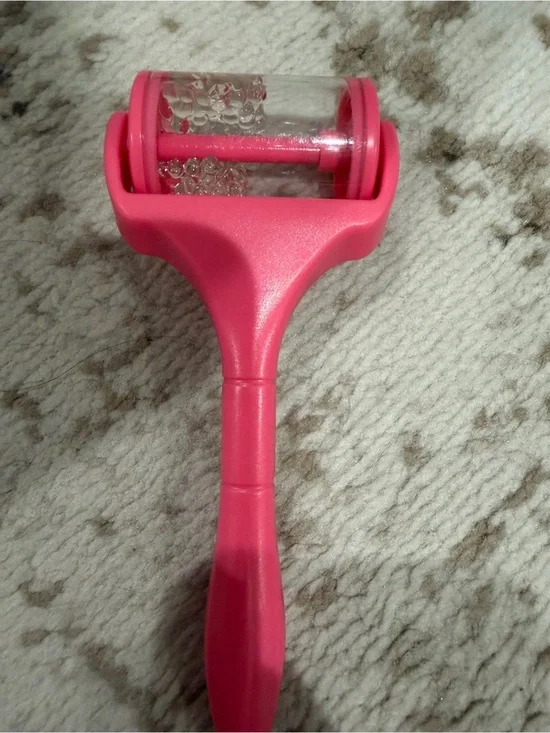 Ulta Beauty Hot Pink Gel Bead Facial Roller