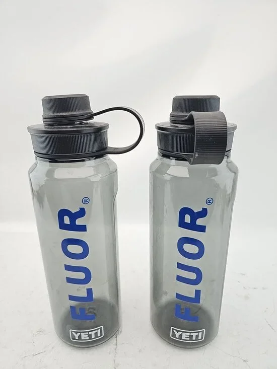 Lot Of 2 Yet Clear Water Bottles