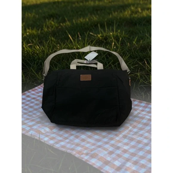 Disney Riviera Resort Black Insulated Cooler Tote Bag Detachable Strap NWT
