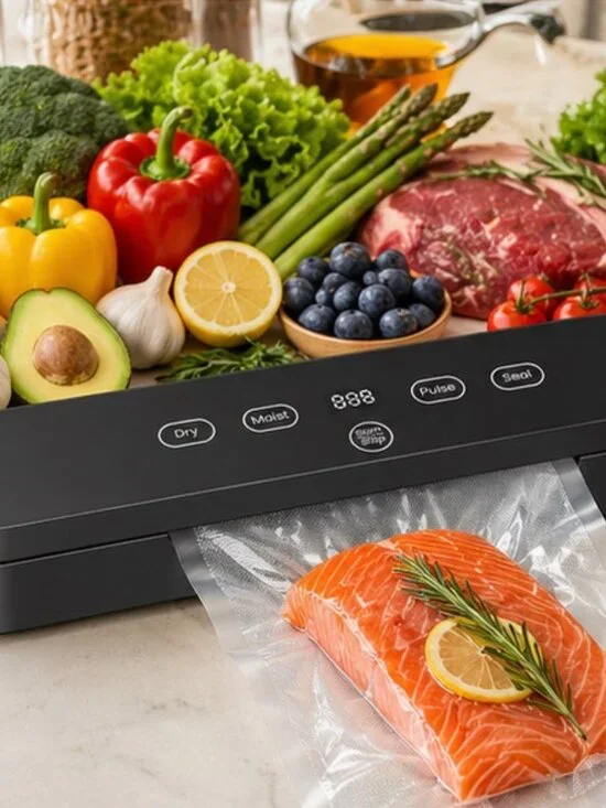NIB LSA Compact Vacuum Sealer with 20 Bags