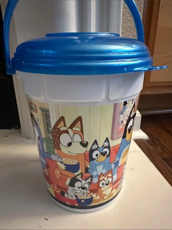 Disneyland Bluey Popcorn Bucket with Lid