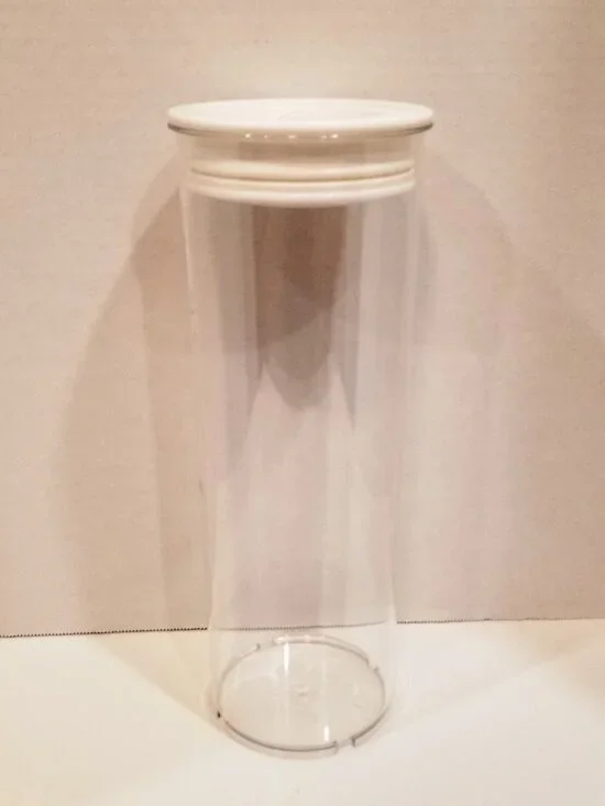 Click Clack 2.3 Quart Tall Pantry Canister, EUC