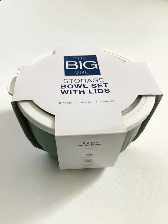 The Big One Storage Bowl Set with Lids