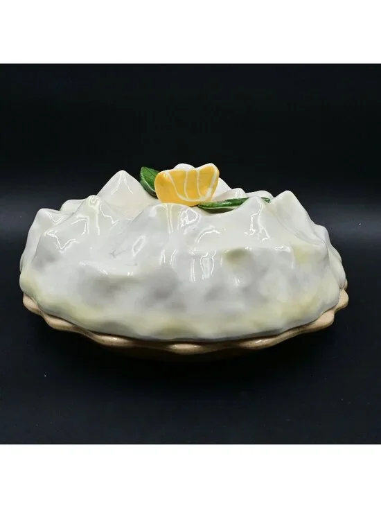 Great American Pie Co. Nordstom Lemon Meringue Pie Holder Vintage 1960's