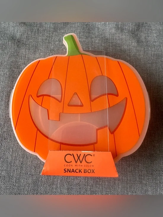 CWC Cook With Color Pumpkin Snack Box