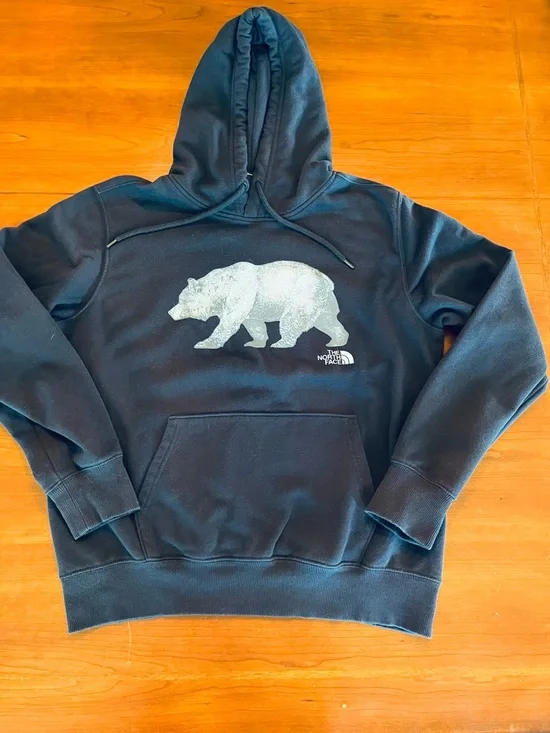 The North Face Bear Pullover Hoodie Navy Men’s M