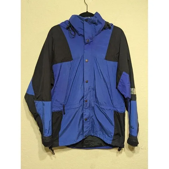 Vintage The North Face Gore ActiVent Jacket Coat‎ Blue/Black Small?  READ!!!