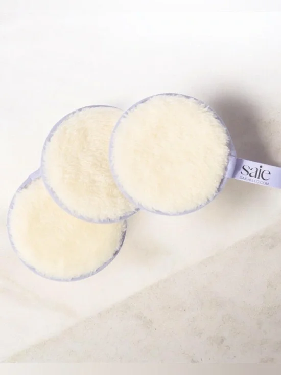 SAIE Reusable Makeup Remover Beauty Rounds 3 Pack