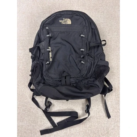 The North Face Borealis Backpack Black Laptop Compartment Hiking Daypack Mens