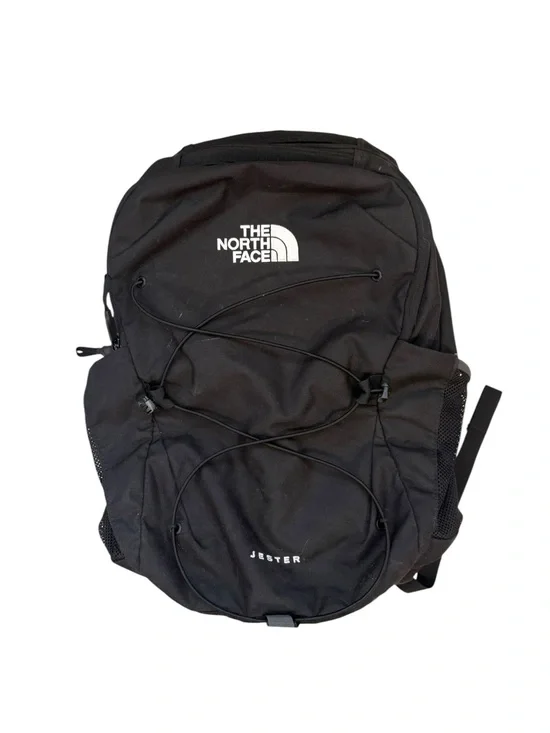 The North Face Jester Black Backpack Outdoor Hiking Travel Gorpcore Adventure