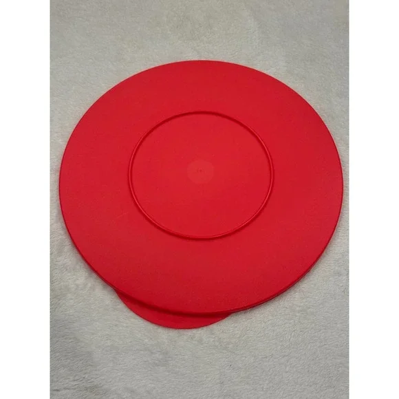 Tupperware Impressions Large‎ Bowl Replacement Seal Lid Red 3092E-2 10 Inch