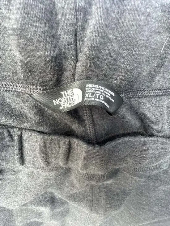 The North Face Men's Heathered Gray Fleece Jogger Sweatpants