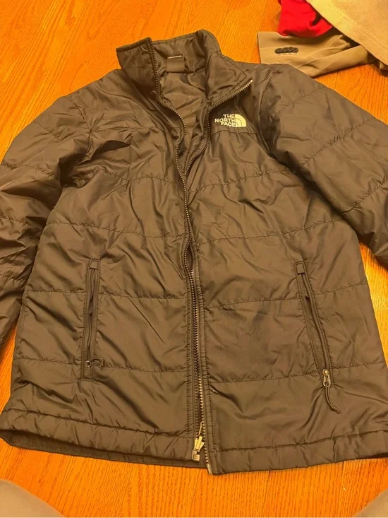 The North Face Puffer Jacket Black  size S