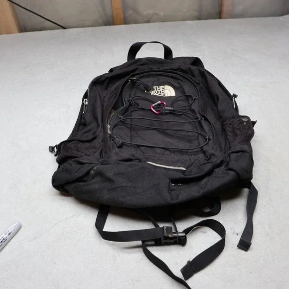 North Face Jester Backpack Mens OS‎ Black Bungee Travel Daypack Outdoor Hiking