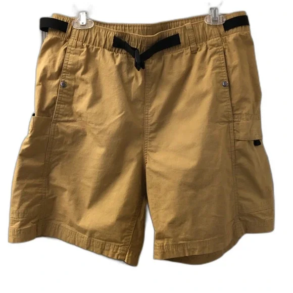 The North Face Men's Khaki Tan Cargo Shorts Medium Safari Hiking Trail A…