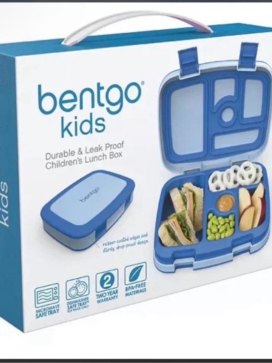 Bentgo Kids Blue Leakproof Children's Lunch Box