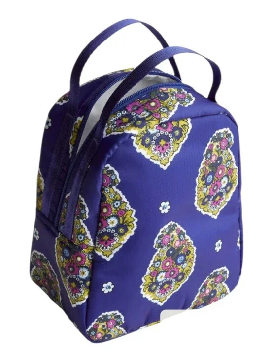 Vera Bradley lunch bag Kew Gardens Blue Ripstop