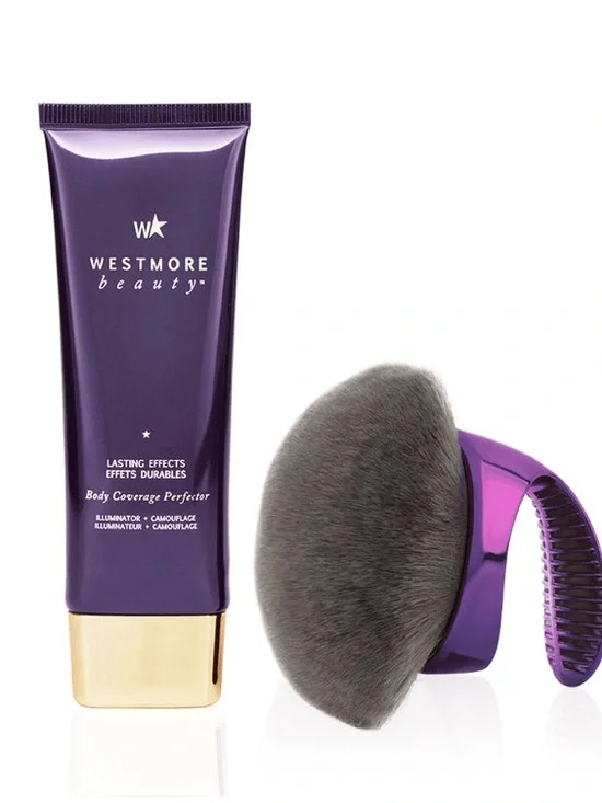 WESTMORE BEAUTY Body Coverage Perfector & oversized Blend & Blur Body Brush NWT