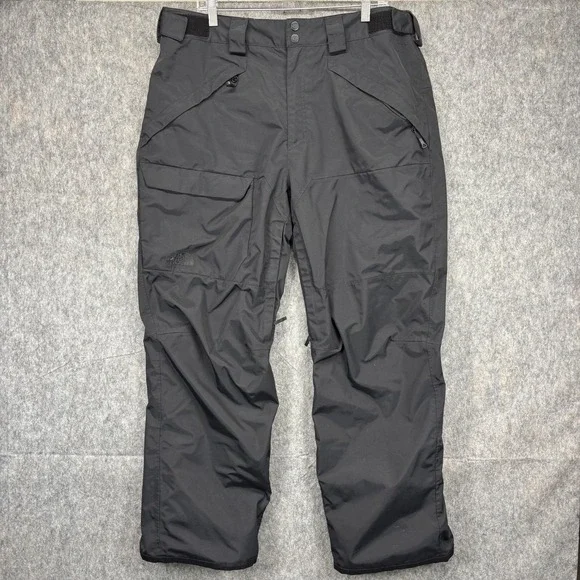 The‎ North Face Ski Snowboard Pants Men's XL Black Cargo Outdoors