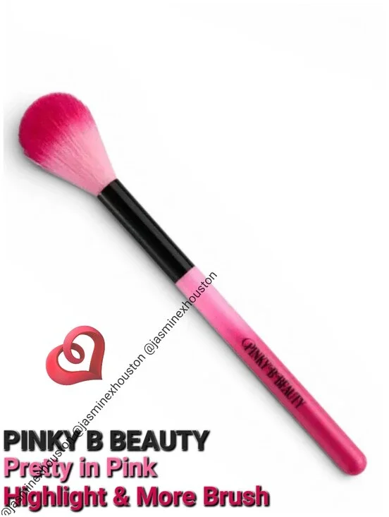 🎉3•$13/4•$16🎉 PINKY B BEAUTY Pretty in Pink Highlight & More Single Brush