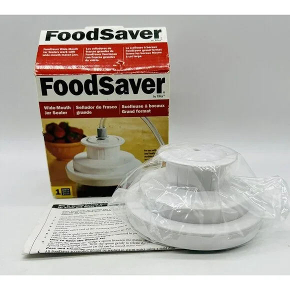 Food Saver T03-0023-01 Wide Mouth‎ Jar Sealer