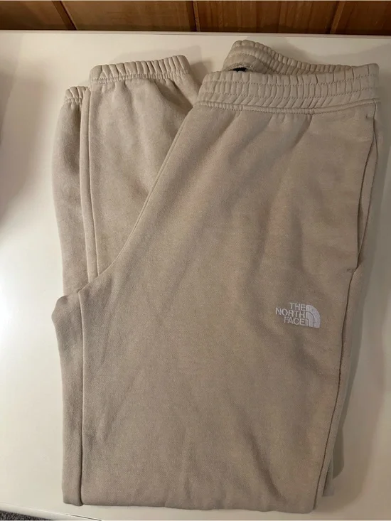 Men’s The North Face Sandstone Beige Logo Joggers