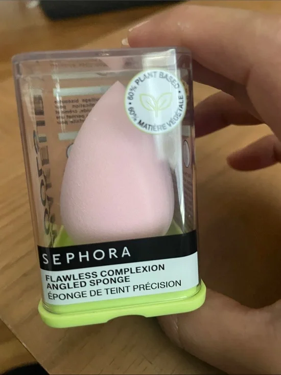Sephora Pink Angled Makeup Sponge Teardrop Blender