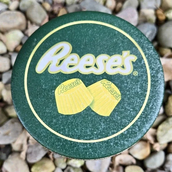 VTG Reeses Peanut‎ Butter Cups High Point Mansion Hershey Pennsylvania 1994 Tin