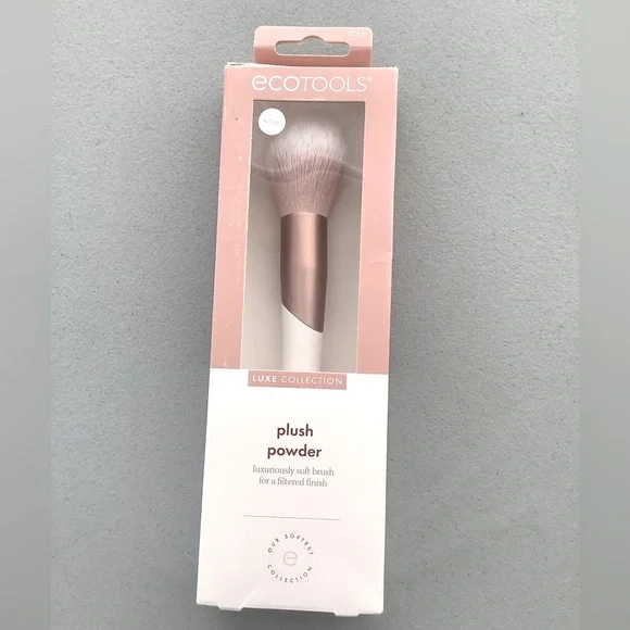 NIB Ecotools Plush Powder Makeup Soft Styling Brush