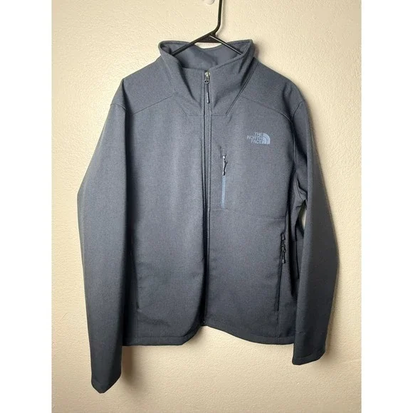 The North Face Apex Bionic WindWall Full Zip Jacket Men's XL Blue Heather