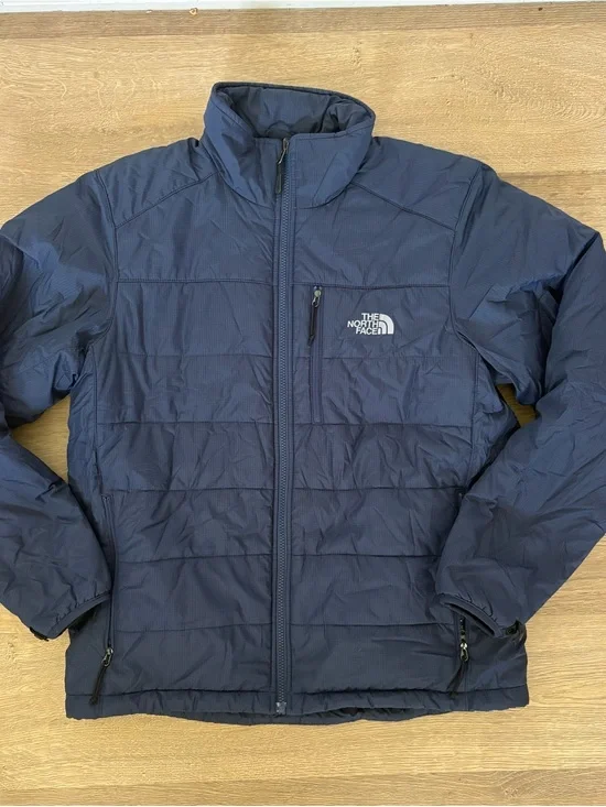The North Face Men's Navy Quilted Insulated Puffer Jacket