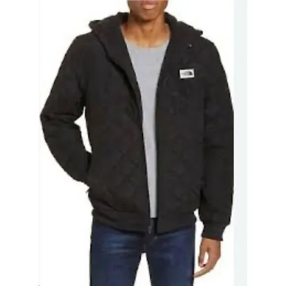 The North Face Men's Cuchillo Insulated 2.0 Full Zip Hoodie in Blackk Size M