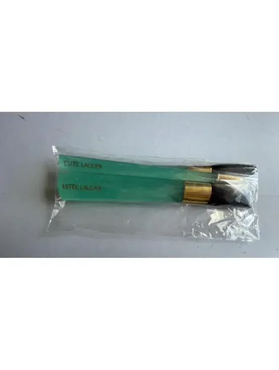 Estee Lauder Women's Translucent Teal Green Makeup Brush And Pencil Set
